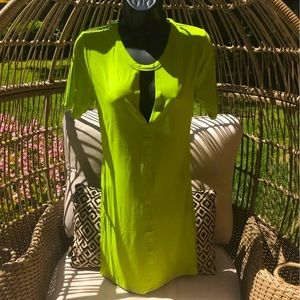 Green Cutout Bodycon Dress